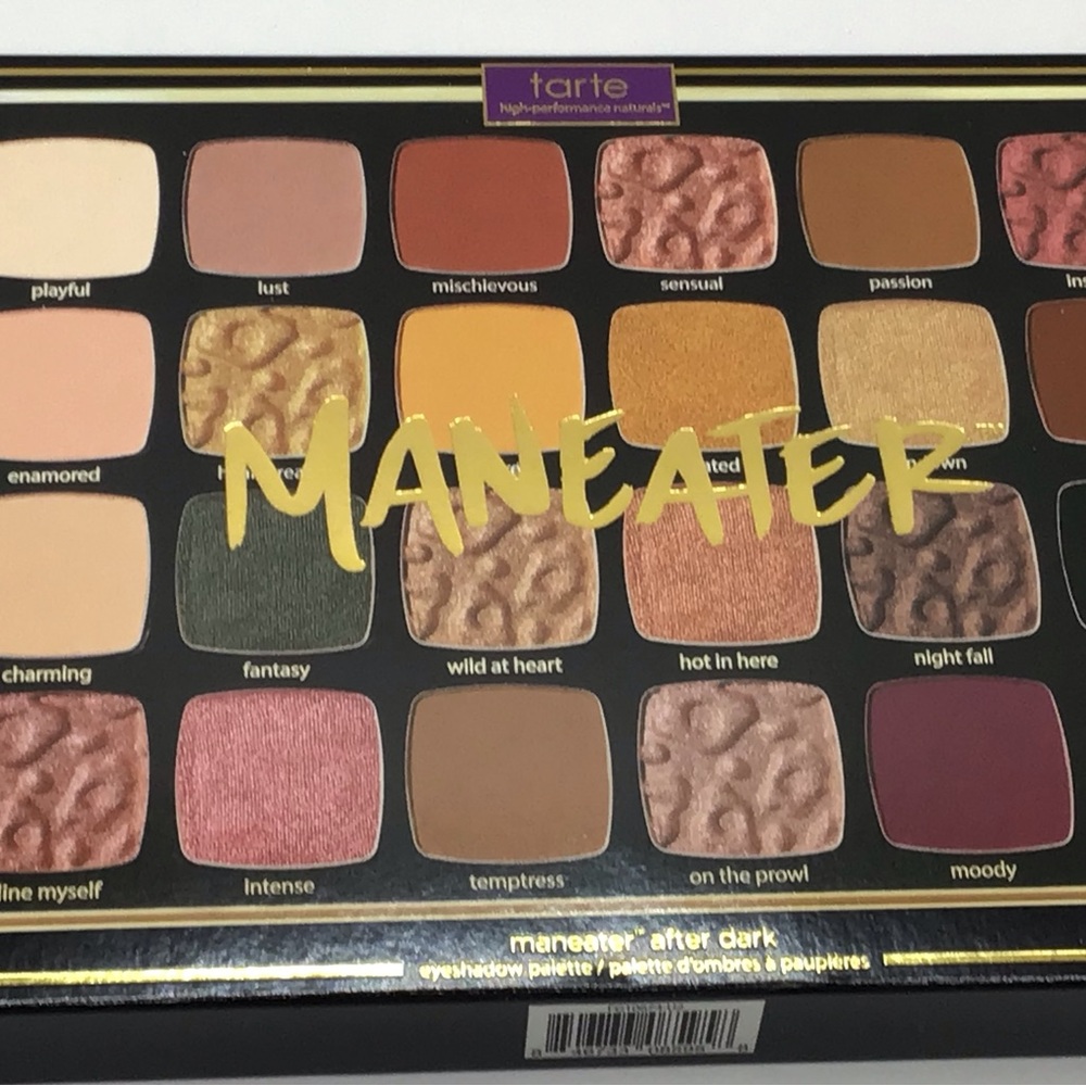 Tarte Eyeshadow Palette with 20 Warm Shades and Rich Textures